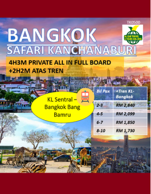 Private Bangkok Safari Kanchanaburi 6H5M
