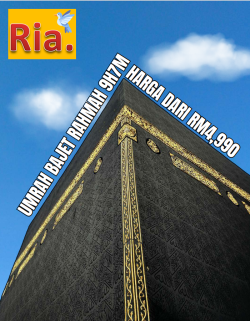Umrah Bajet Rahmah 9H7M RIA