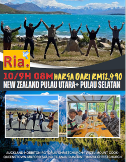 new zealand pulau utara selatan 109h8m