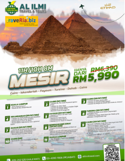 MESIR JEJAK RASUL 11H8M