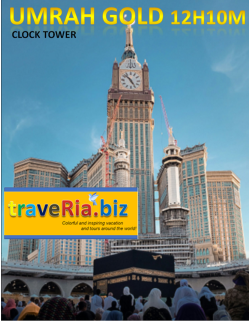 Umrah Gold Clock Tower 12H10M