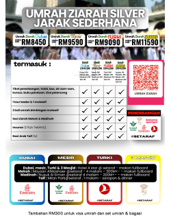 Umrah Ziarah Silver